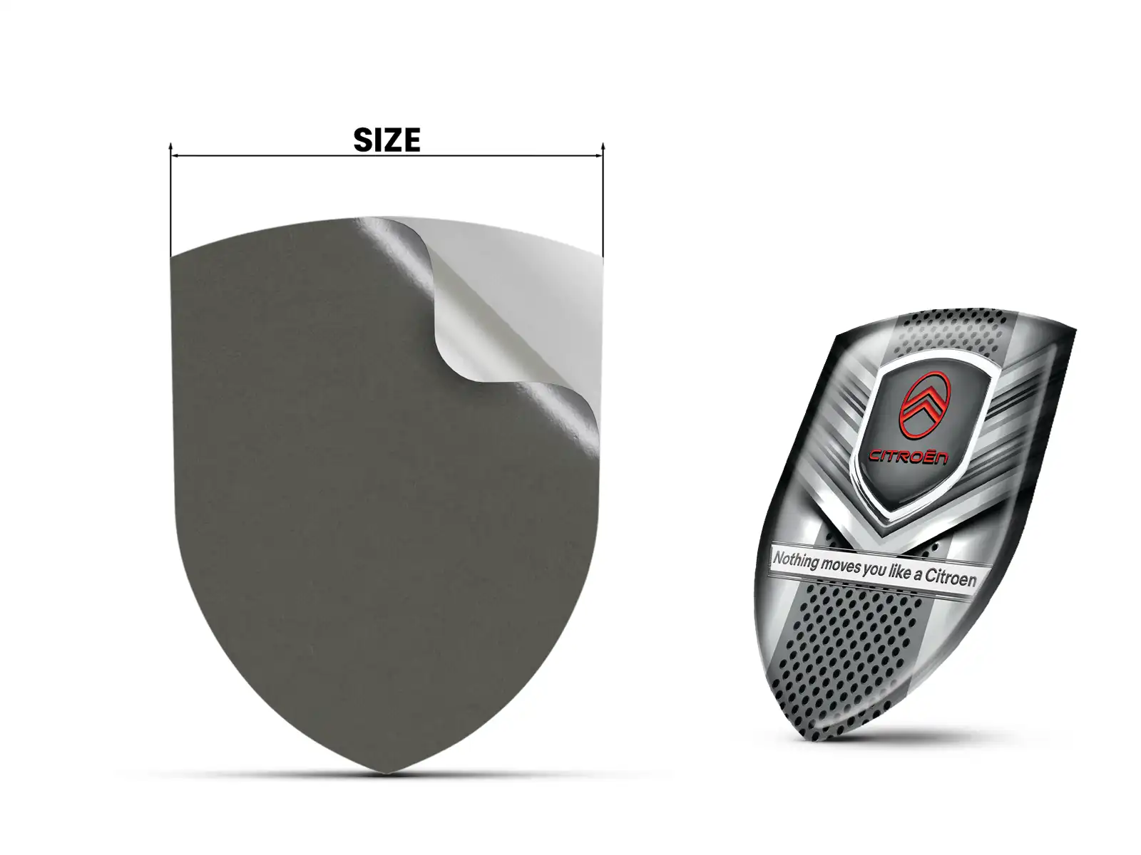 Citroen Lettres Auto Max Durable Moderne Style Professionnel